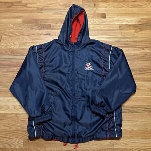 Vintage Arizona Wildcats Reversible Jacket Mens Size X-Large Fleece
